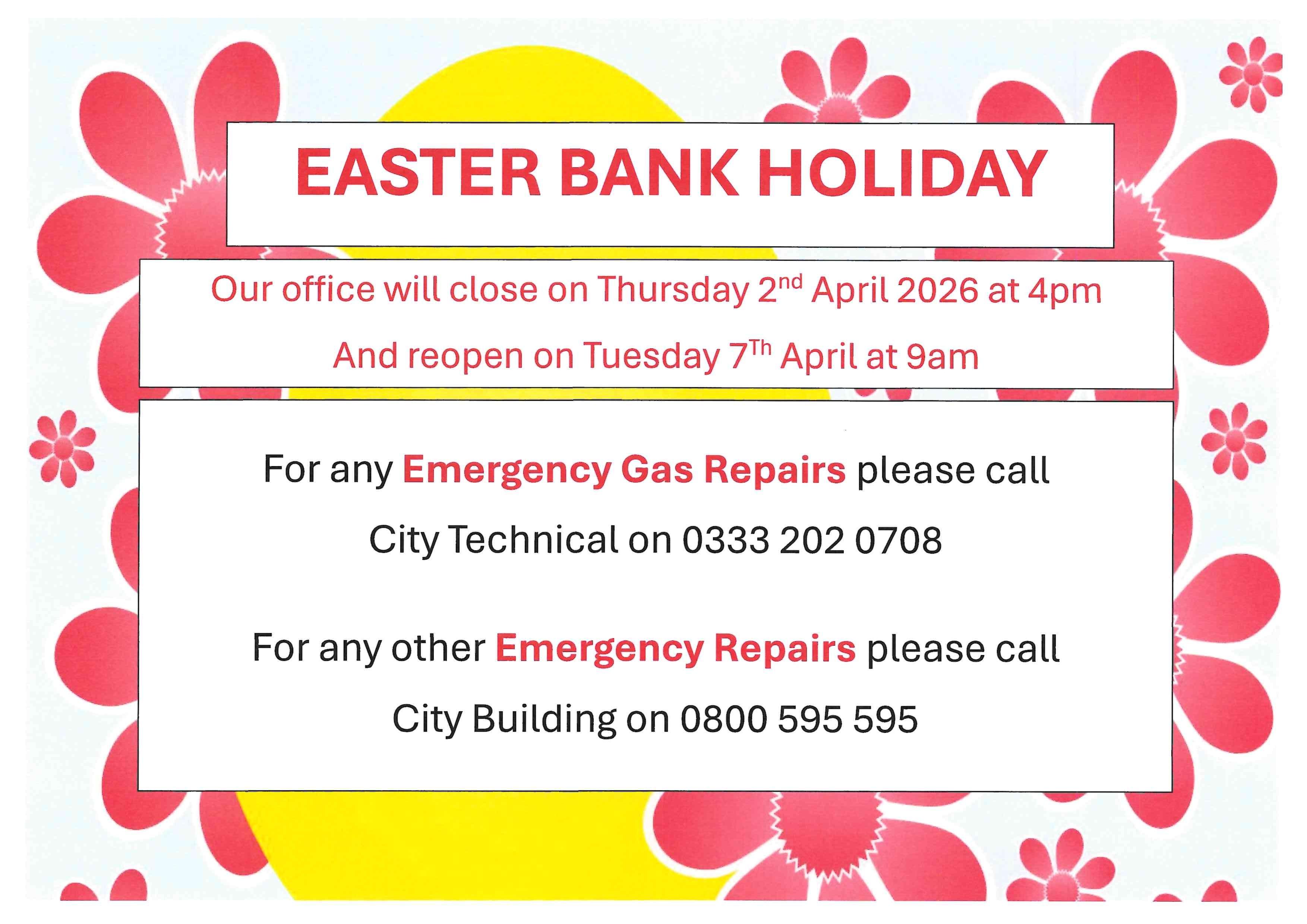 Easter Bank Holiday
