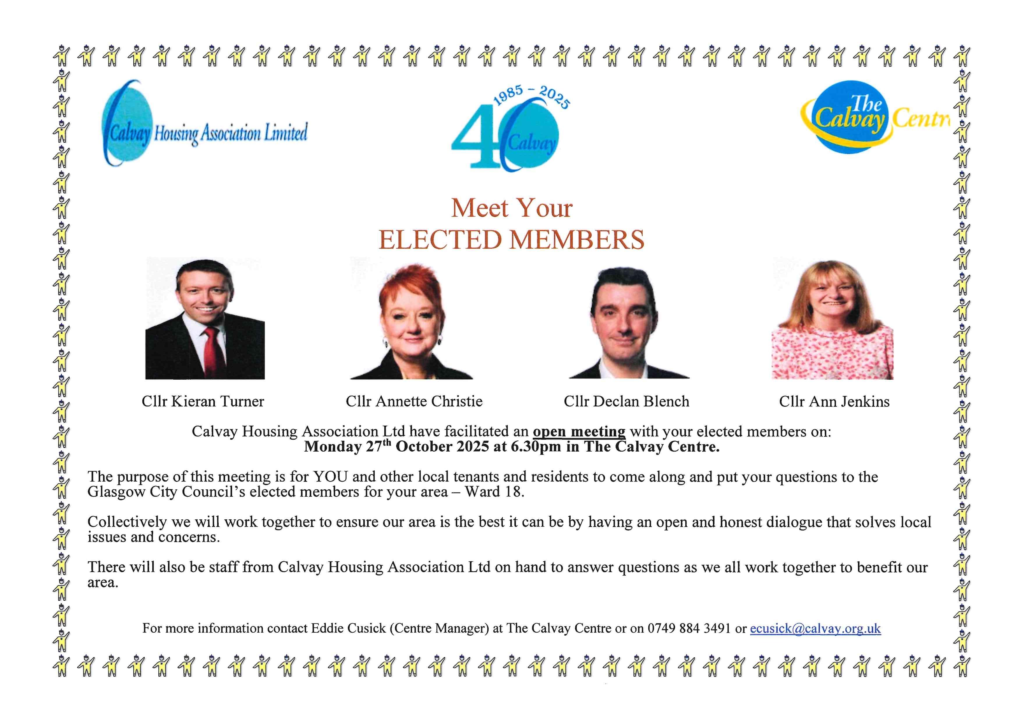 Elected Members Meeting 27th Oct