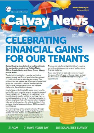 front page summer 26 newsletter